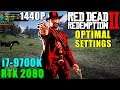 Red Dead Redemption II RTX 2080 & 9700K@4.8GHz - Optimal Settings 1440P