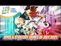 RPGs & Strategy Games releasing in July 2021