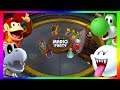 Super Mario Party Minigames #414 Dry bones vs Boo vs Yoshi vs Diddy kong