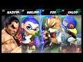 Super Smash Bros Ultimate Amiibo Fights – Kazuya & Co #494 Kazuya vs Inkling vs Fox vs Falco