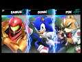 Super Smash Bros Ultimate Amiibo Fights – Request #19837 Samus vs Sonic vs Fox