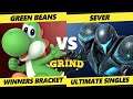 The Grind 154 - green beans (Yoshi) Vs. SeVeR (Dark Samus) Smash Ultimate - SSBU
