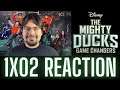 The Mighty Ducks: Game Changers 1x02 REACTION!