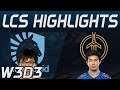 TL vs GG Highlights LCS Spring 2020 W3D3 Team Liquid vs Golden Guardians LCS Highlights 2020 by Oniv