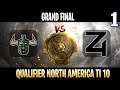 Undying vs 4 Zoomers Game 1 | Bo5 | Grand Final Qualifier The International TI10 North America