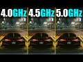 4GHz vs 4.5GHz vs 5GHz | Does CPU Clock Speed Matter?