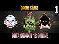 5Men vs Khan Game 1 | Bo3 | Group Stage DOTA Summit 13 Europe/CIS | DOTA 2 LIVE