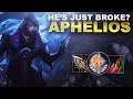 APHELIOS IS BROKEN?!? DEATHS DANCE MODE! | League of Legends