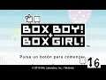 BOXBOY! + BOXGIRL! (Switch) Narrado 16ª parte: Lanzamiento de cajas a duo sobre railes
