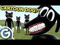 CARTOON DOG HATES CARTOON CAT! (Gmod Sandbox) *NEW* Trevor Henderson Monsters