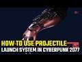 Cyberpunk 2077 Arm Projectile Launcher Cyberware