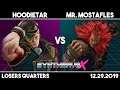 Hoodietar (Ed) vs Mr. Mostafles (Akuma) | SFV Losers Quarters | Synthwave #15