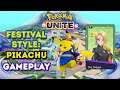 How to Play Pikachu (Festival Style Holowear) and Win in Pokémon UNITE Mobile
