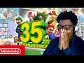 I LOST MY DAMN VOICE- Mario 35th Anniversary Direct Stream Highlights!