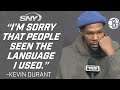 Kevin Durant responds to viral social media messages with Michael Rapaport | Brooklyn Nets | SNY