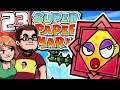 Kiss King Croacus | Super Paper Mario Blind Playthrough | Chapter 5-4 Boss