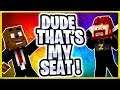Max & Jerome VS The World! | Minecraft Dude That's MY Seat!