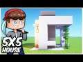 Minecraft: 5x5 House Tutorial | How to Build a House in Minecraft