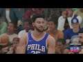 NBA 2K22 Videospiel - Cleveland Cavaliers Basketball -Team  - Philadelphia 76ers Basketball-Team