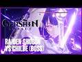Raiden Shogun vs Childe (Tartaglia Boss Fight) + Osial (Overload of the Vortex) - Genshin Impact