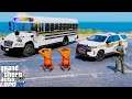 Sheriff Prisoner Bus Convoy Transporting Criminals To Jail In GTA 5 LSPDFR Police Mod