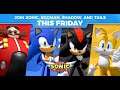 SONIC Twitter Takeover #4 (Sonic, Shadow, Tails, Dr. Eggman) - [4K]