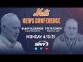 Steve Cohen & Sandy Alderson Monday afternoon News Conference | New York Mets  | SNY