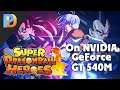 SUPER DRAGON BALL HEROES WORLD MISSION on GT 540M