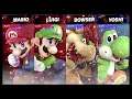 Super Smash Bros Ultimate Amiibo Fights – Request #15950 Mario & Luigi vs Bowser & Yoshi