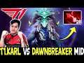 T1.Karl Leshrac vs Dawnbreaker MID | Dota 2 Pro Players Clips