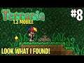 TERRARIA 1.3 MOBILE LETS PLAY #8 - LOOK WHAT I FOUND!