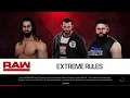 WWE 2K20 CM Punk VS Seth Rollins,Kevin Owens Triple Threat Extreme Elimination Match