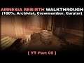 Amnesia: Rebirth walkthrough part 5 (100%, Archivist, Crewmember, Curator, No commentary) PC 60FPS