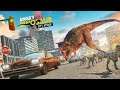 Angry Dinosaur Simulator Games 2018 - City Attack Wild Animal Games Android Gameplay
