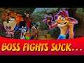 Boss Fights SUCK in Crash Bandicoot... but why?