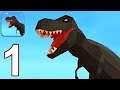 DINO TRANSFORM - Walkthrough Gameplay Part 1 - INTRO (iOS Android)