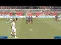 FIFA 21 PS5 - swerving Ronaldo free kick top corner well saved