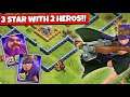 HOW TO 3 STAR LUNAR EVENT WITH 2 HEROES ONLY | coc Event Attack | Hog Mountain | @sumit007yt