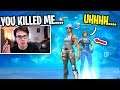 I died to a streamer and CONFRONTED HIM on his own stream... (Fortnite Chapter 2)