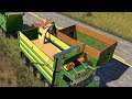 MEGA TIMELAPSE | Richport Ep#9 | Planting, Harvest, Straw | FS19 Timelapse | Farming Simulator 19