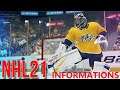 NHL 21 PREMIÈRES INFORMATIONS !!