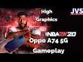 Oppo A74 5G NBA 2K20 Gameplay - Filipino | High Settings |