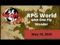 RPG World Live! - With Co Host Jona From One Pip Wonder!!!