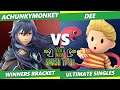 Smash It Up 22 - aChunkyMonkey (Lucina, Sephiroth) Vs. Dee (Lucas) - SSBU Ultimate Tournament