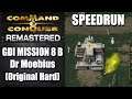 SPEEDRUN: GDI Mission 8 B - Dr Moebius (Original Hard) - Command and Conquer Remastered