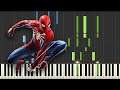 Spiderman Main Theme - Danny Elfman (Piano Tutorial) [Synthesia]