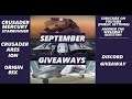 STAR CITIZEN CRUSADER GIVEAWAY August Results