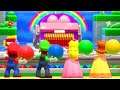 Super Mario Party - Minigames - Mario vs Luigi vs Peach vs Daisy (Master CPU)