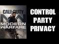 WARZONE How To Control Party Privacy Settings, Allow & Stop People Joining Game Lobby PS4 Xbox One
