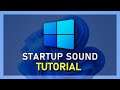 Windows 11 - How To Enable or Disable Startup Sound